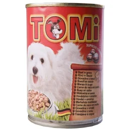Консервы Tomi beef с говядиной, для собак, влажный корм, 1.2 кг