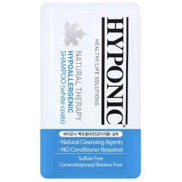 Шампунь гипоаллергенный Hyponic Hypoallergenic для собак с белой шерстью, 10 мл