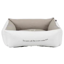 Лежак Trixie Pet's Home для собак, бело-коричневый, 60×50 см