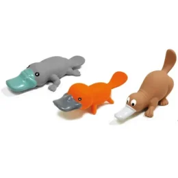Игрушка-пищалка Croci утконосы, для собак, винил, 19 см