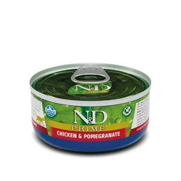 Влажный корм Farmina N&D Grain Free Prime Chicken Adult для кошек, беззерновой, с курицей и гранатом 70 г
