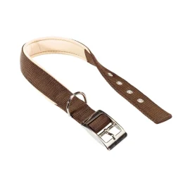 Нейлоновый ошейник Ferplast Daytona C25/45 Brown для собак, коричневый,  A: 37x45 см, B: 25 мм