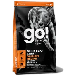 Сухой корм GO! Solutions Skin & Coat Care Salmon для собак и щенков, с лососем и овсянкой, 11.34 кг