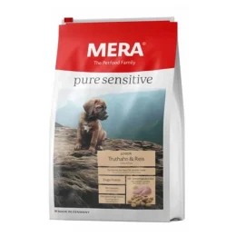 Сухий корм Mera Pure Sensitive Junior Truthahn&Reis для цуценят, з м'ясом індички та рисом, 1 кг