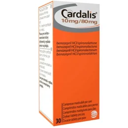 Таблетки Ceva Cardalis для собак, 10/80 мг, 30 табл