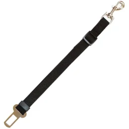 Поводок безопасности в машину Croci Harness Safety Belt для собак, нейлон, черный, 2×150 см