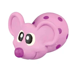 Игрушка Trixie для собак, мышь в горошек, латекс, 8 см