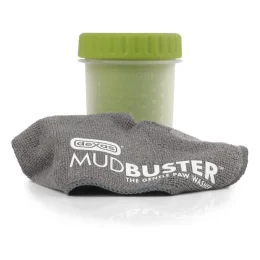 Лапомойка Dexas MudBuster средняя, зеленая, высота 15 см, диаметр 10 см