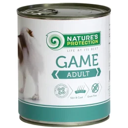 Консерва Natures Protection Adult Game для взрослых собак, 800 г