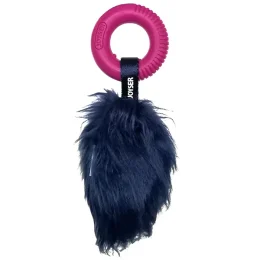Игрушка Joyser Puppy Tail with Ring хвост с кольцом, для щенков, синий, 19 см