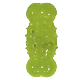Игрушка Croci взрывной крак, для собак, резина/силикон, зеленый, 13.5×5.6 см