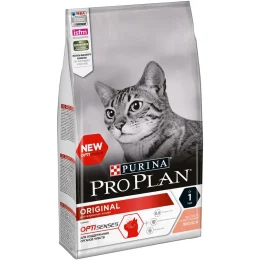 Сухой корм Purina Pro Plan Cat Original Adult Salmon для кошек, с лососем, 10 кг