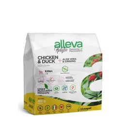 Сухой корм Alleva Holistic Kitten Chicken&Duck для котят, беременных и лактирующих кошек, курица и утка, 400 г