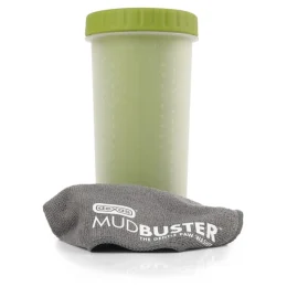 Лапомойка Dexas MudBuster большая, зеленая, высота 22 см, диаметр 12 см