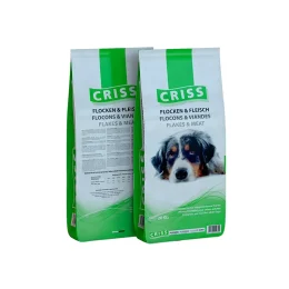 Сухой корм Criss для взрослых собак, мясо и хлопья, 20 кг
