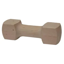 Игрушка Croci гантеля, для собак, дерево, 27×7.5×7.5 см
