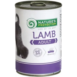 Консерва Natures Protection Adult Lamb для взрослых собак, 400 г