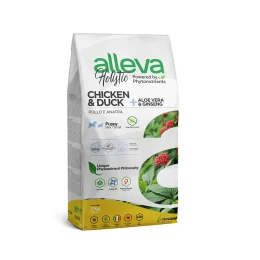 Сухой корм Alleva Holistic Puppy/Junior Chicken&Duck Mini для щенков мелких пород, курица и утка, 2 кг
