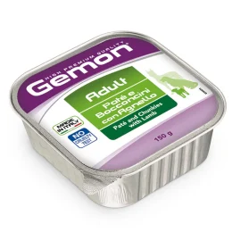 Консервы Gemon Dog Wet Adult для взрослых собак, кусочки в паштете, с ягненком, 150 г