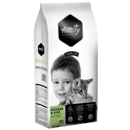 Сухой корм Amity Premium Chicken&Rice Kitten для котят, с курицей и рисом, 500 г