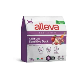 Сухой корм Alleva Equilibrium Sensitive Duck Adult Cat для кошек с чувствительным пищеварением, утка, 400 г