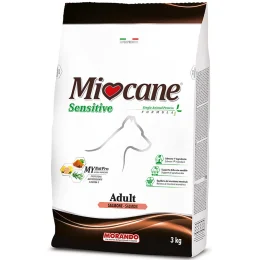 Монопротеиновый сухой корм Morando MioCane Sensitive Monoprotein для собак средних/крупных пород, лосось, 3 кг