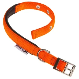 Нейлоновый ошейник Ferplast Daytona C25/45 Orange для собак, оранжевый, A: 37x45 см, B: 25 мм