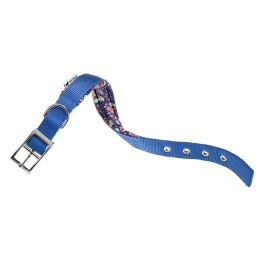 Нейлоновый ошейник Ferplast Daytona Fanasy C25/45 Blue для собак, синий, A: 37x45 см, B: 25 мм