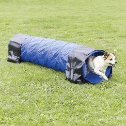 Тоннель тренировочный Trixie - Dog Activity для собак, 40 cм, 2 м, полиэстер, синий