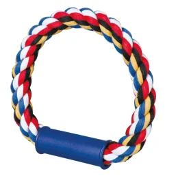 Круглый грызак веревочный Trixie - Denta Fun для собак, 350 г, 30 см