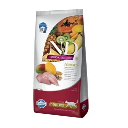 Низкозерновой сухой корм Farmina N&amp;D Tropical Selection, для взрослых стерилизованных кошек, с курицей и тропическими фруктами, 10 кг
