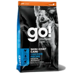 Сухой корм GO! Solutions Skin & Coat Care Chiken для собак и щенков, с курицей и овсянкой, 11.34 кг