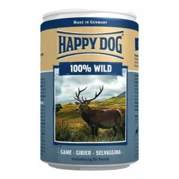 Консерва Happy Dog NaturLine Dose 100% Wild для собак, с дичью, 400 г