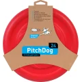 Ігрова тарілка PitchDog для апортировки, рожева, діаметр - 24 см
