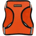 Шлея BronzeDog Mesh Vest для собак, сітчастий нейлон, помаранчевий, 42-47 см