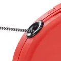 Поводок-рулетка для собак до 50 кг Ferplast Amigo Easy L Cord Rosso cо шнуром, червоний, 5 м