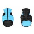 Двостороння куртка AiryVest M47 для собак, чорно-блакитна