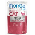 Вологий корм MONGE CAT GRILL Sterilised телятина, 85 г