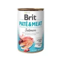 Консерва Brit Paté &amp; Meat Dog, для собак, з лососем, 400 г