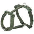Шлея Trixie Premium H-Harness для собак, 60-87 см, 25 мм, розмір L, темно-зелений