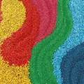 Кварцовий пісок Ferplast Blusand Light Blue для акваріума блакитний, 500 г