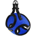 Шлея BronzeDog Mesh Vest для собак, сітчастий нейлон, синій, 42-47 см
