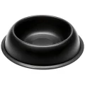 Ferplast Mira KC 80 Bowl Black металева пофарбована миска для собак і кішок, чорна, 32,5 см
