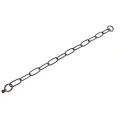 Нашийник Sprenger Extra Long Link для собак, з широким ланкою, чорна сталь, 4 мм, 76 см