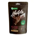 Ласощі Nature's Protection Lifestyle Rabbit Ears With Rabbit для собак, сушені кролячі вуха з кроликом, 75 г