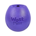Іграшка для собак West Paw Rumbl Small Eggplant, для ласощів, фіолетова, 8 см