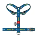 Шлея Waudog Nylon з QR-паспортом, для собак, анатомічна, малюнок "Патрон", розмір S, 30-40 см/30-50 см