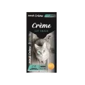 Ласощі AnimAll Сrème для котів, зі смаком тунець з креветками, 6×15 г