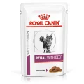 Вологий корм Royal Canin Renal при хронічній нирковій недостатності у кішок, яловичина, 85 г