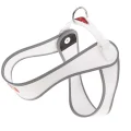 Ferplast Agila 4 Harness White ергономічна шлейки для собак з еластичним шнуром, 44x52 см